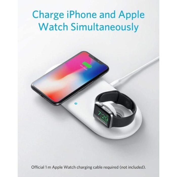 Anker PowerWave+ Pad with Watch Holder - Image 2