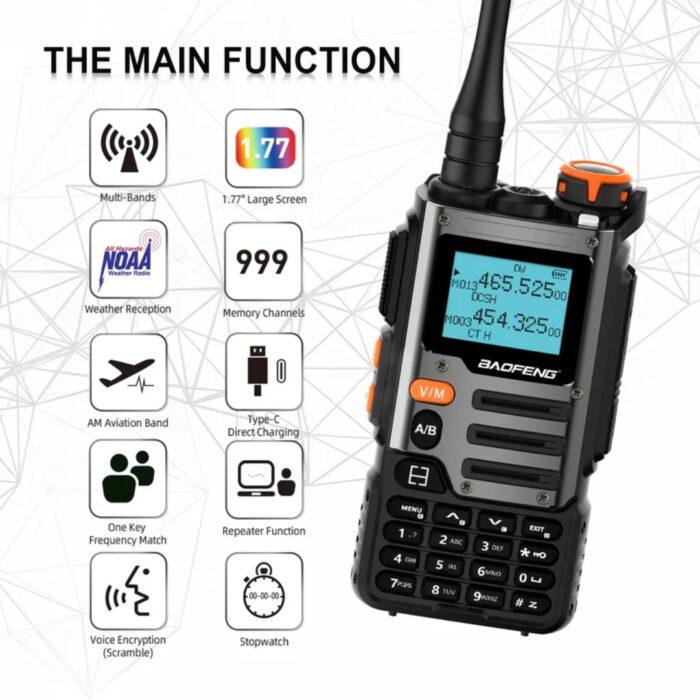 Baofeng UV-K68 BF107 5W Walkie Talkie - Image 5