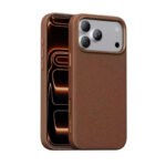 Green Lion Woven MagSafe Fabric Case for iPhone 17 Pro Max