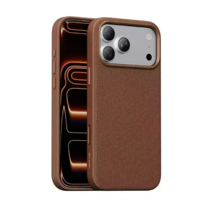 Green Lion Woven MagSafe Fabric Case for iPhone 17 Pro Max - Image 5