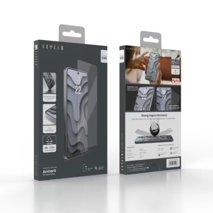 Levelo Armorx HD Clear Glass for Samsung Galaxy S26 Plus - Image 3