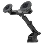 Porodo Dax-L Dual MagSafe Car Phone Mount with Adjustable Telescopic Arm