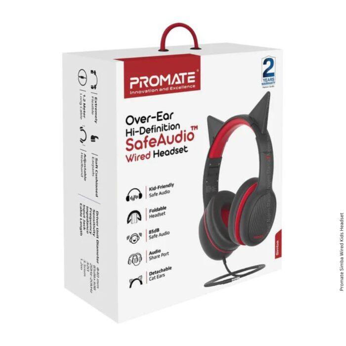 Promate Simba Wired Kids Headset - Image 10