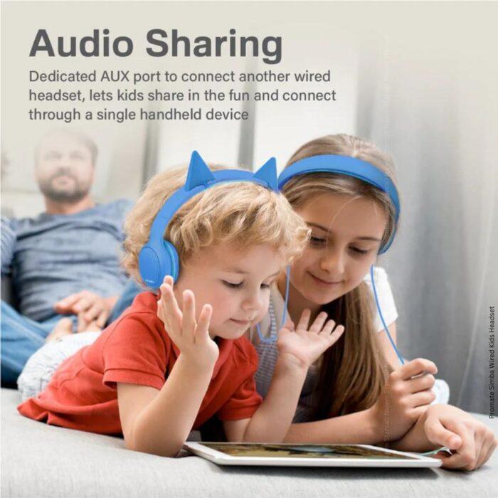 Promate Simba Wired Kids Headset - Image 5