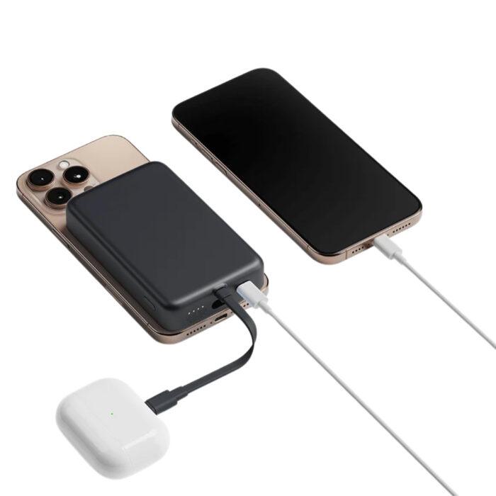Xiaomi 33W Magnetic Power Bank 10000 (Integrated Cable) - Image 3