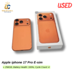 Used Apple iphone 17 Pro E-sim