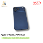 Used Apple iPhone 17 Promax