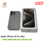 Used Apple iPhone 15 Pro Max