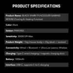 Black Shark Funcooler Wireless Gaming Mouse - Image 8