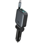 Green Lion Retractable 72W Car Charger