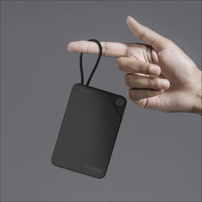 Momax 1-Power X Power Bank 10000mAh With Built-in USB-C Cable - Image 4