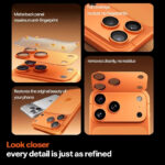 TORRAS AR Anti Reflection Full Coverage Camera Lens Protector for iPhone 17 Pro Max - Image 8