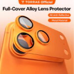 TORRAS AR Anti Reflection Full Coverage Camera Lens Protector for iPhone 17 Pro Max - Image 4