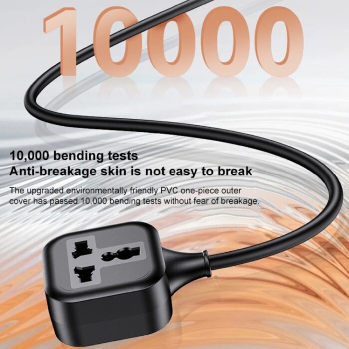 Yesido MC33 EU Plug to Universal Plug Power Extension Cable 5m - Image 3