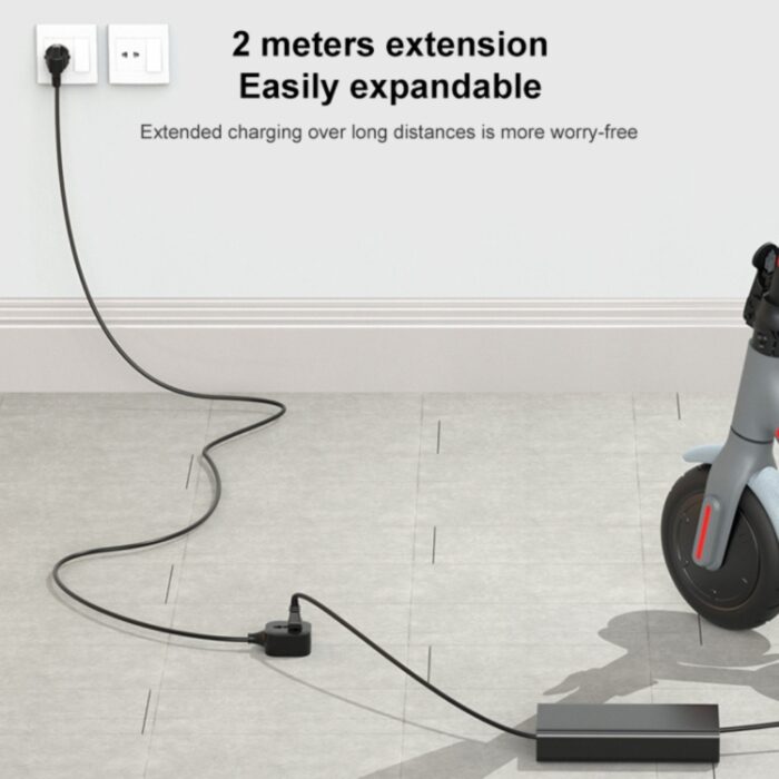 Yesido MC29 EU Plug to Universal Plug Power Extension Cable - Image 2
