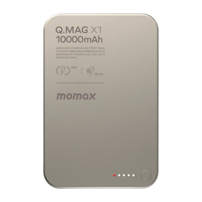 Momax Q Mag X1 Magnetic Wireless Battery Pack 10000mAh - Image 2