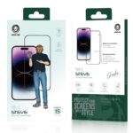 Green Lion 9H Steve HD Screen Protector for iPhone 15 Pro Max Clear - Image 5
