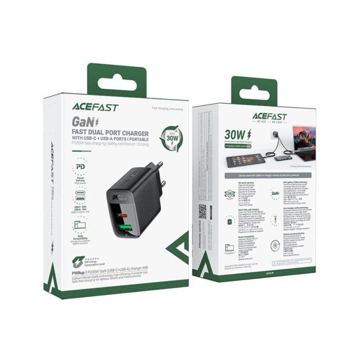 ACEFAST Fast Charge Wall Charger A98 PD30W GaN - Image 7