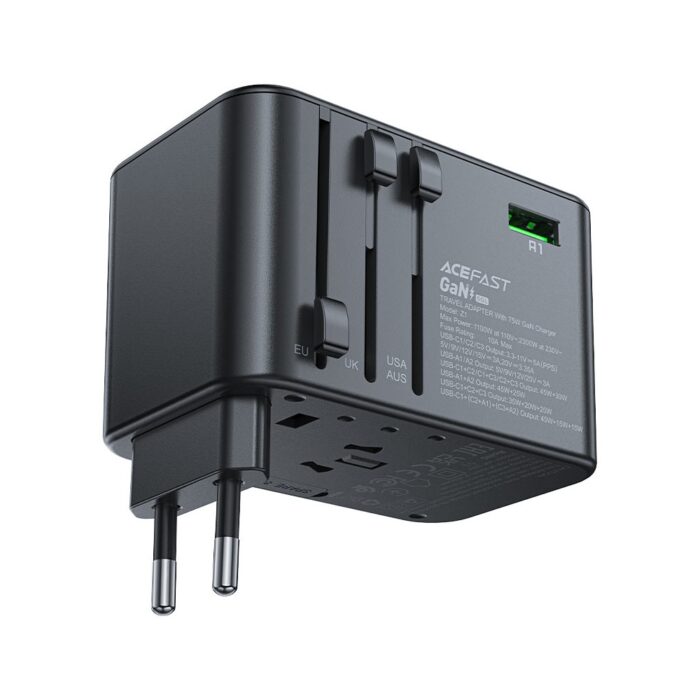 Acefast 2300W PD 75W GaN Travel Plug Adapter Z1 - Image 4