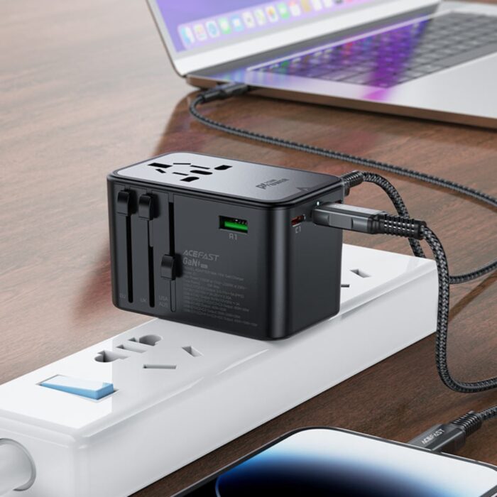 Acefast 2300W PD 75W GaN Travel Plug Adapter Z1 - Image 3