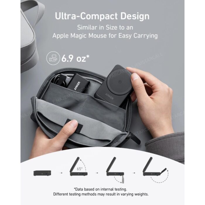 Anker MagGo Wireless Charging Station (Foldable 3-in-1) - Image 6