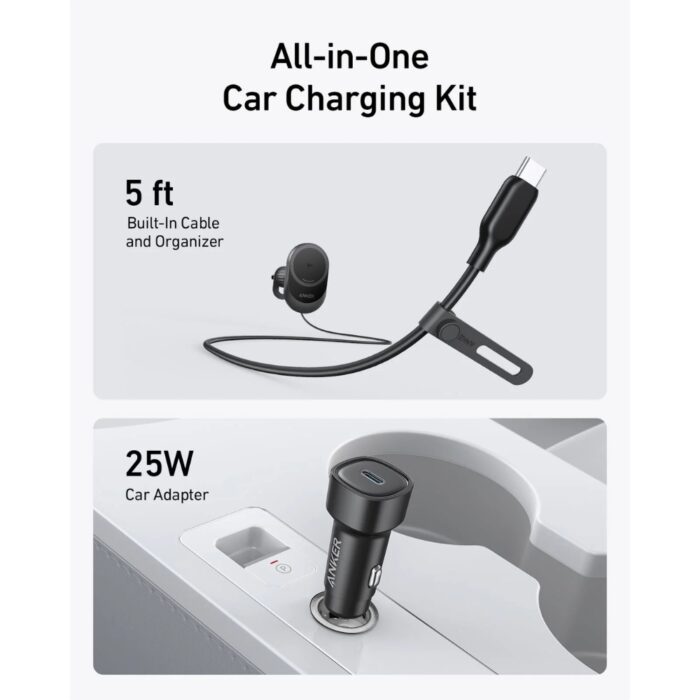 Anker MagSafe Wireless Car Charger Compatible - Image 4