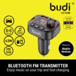 BUDI Bluetooth FM Transmitter CCT19B - Image 3