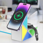 Budi 20W 4 in 1 MagSafe Wireless Charger with Night Light Charging Station - Image 6