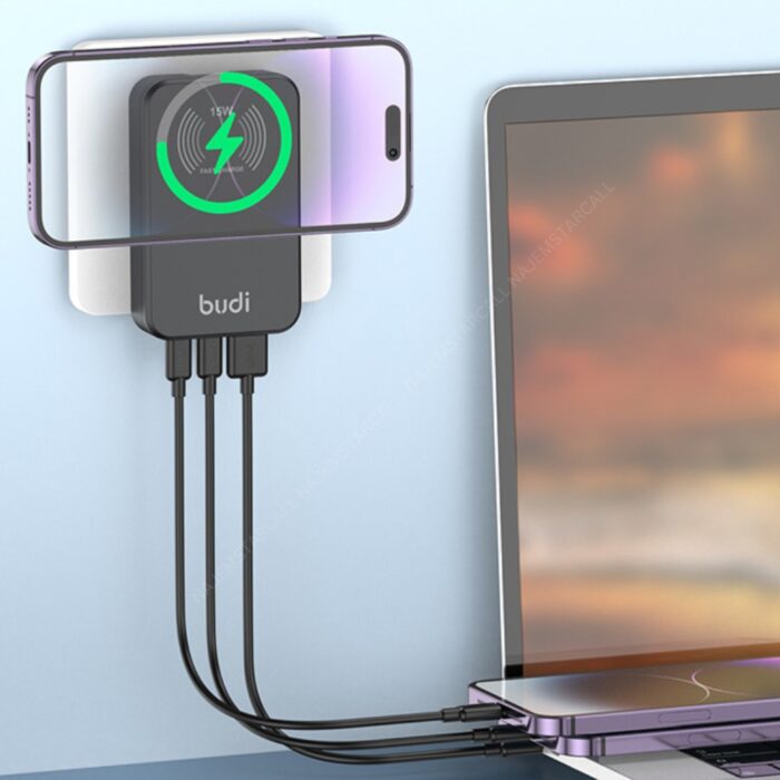 Budi 30W Dual USB-C MagSafe Wireless Charger - Image 5