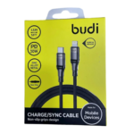 Budi Charge and Sync Cable Non Slip Grips Design
