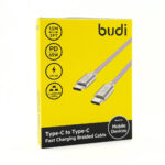 Budi USB-C to USB-C Braided Cable