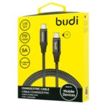 Budi pd 100W USB-C To USB-C alumiuim Shell Cable 1.5m - Image 2