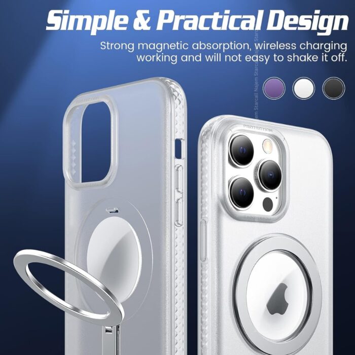 CaseWorld MagSafe stand Case for iPhone 14 Pro - Image 2