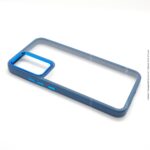 Fashion Transparent Back with Colored Frame Cover for Redmi Note 12 Pro