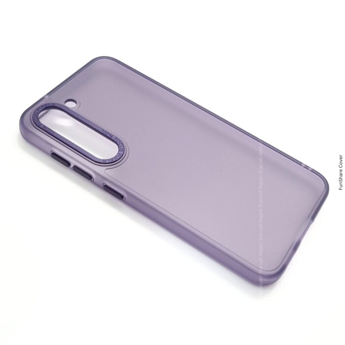 FunShare Frosted Transparent Back Cover for Samsung S23 Plus - Image 2