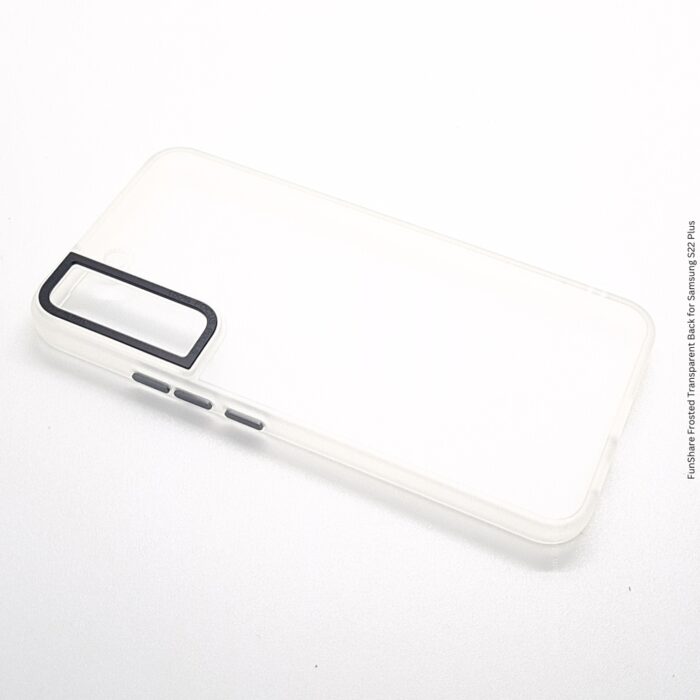FunShare Frosted Transparent Back Cover for Samsung S22 Plus - Image 6