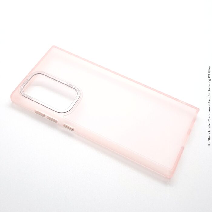 FunShare Frosted Transparent Back Cover for Samsung S22 Ultra - Image 4