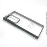 FunShare Transparent Back Cover for Samsung S23 Ultra with Colored Frame - Image 2