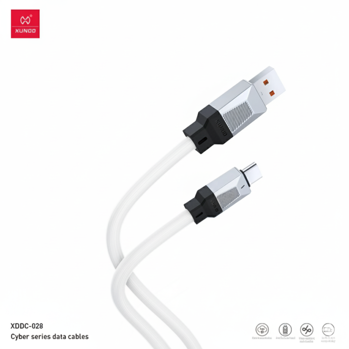 Xundd Cyber Zinc Alloy Data Cable Usb A to C XDDC-028 - Image 3