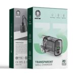 Green Lion 33W Transparent Wall Charger UK - Image 2