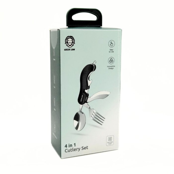 Green Lion 4 in 1 Cutlery Set - Image 3