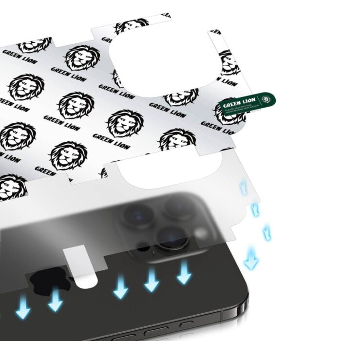 Green Lion 4 in 1 Defender Pack for iPhone 15 Pro Max - Image 4