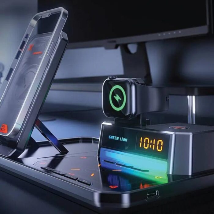 Green Lion 6 in 1 Multifunctional Wireless Charger - Image 3