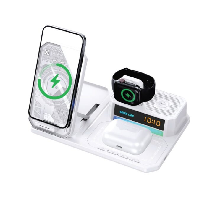 Green Lion 6 in 1 Multifunctional Wireless Charger - Image 6