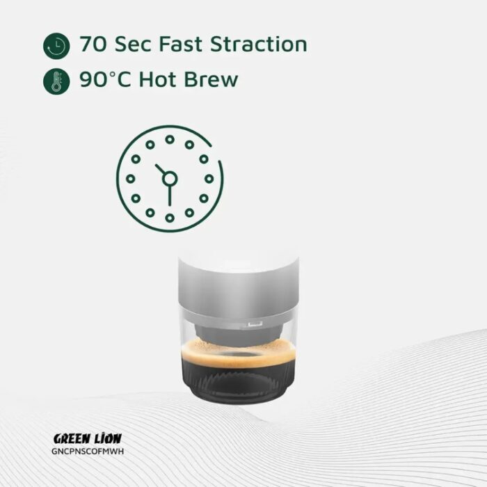Green Lion Campinas Portable Coffee Maker 80mL - Image 15