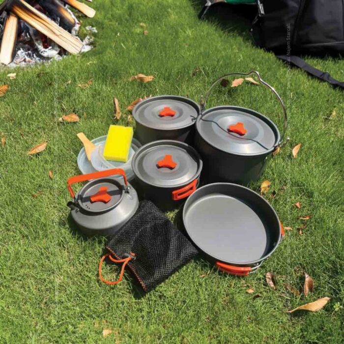 Green Lion Camping Cookware Set - Image 3