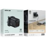 Green Lion G-Charge Series Dual Port Wall Charger 35W UK Plug with 1 Meter Type-C to C - Image 2