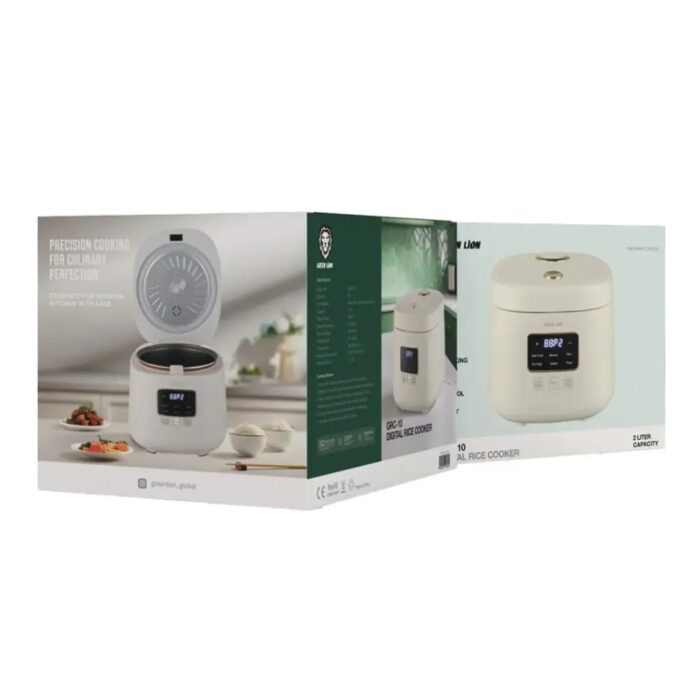 Green Lion GRC-10 Digital Rice Cooker 2L - Image 2