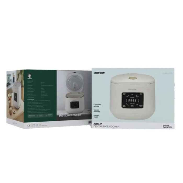 Green Lion GRC-20 Digital Rice Cooker 5L - Image 3