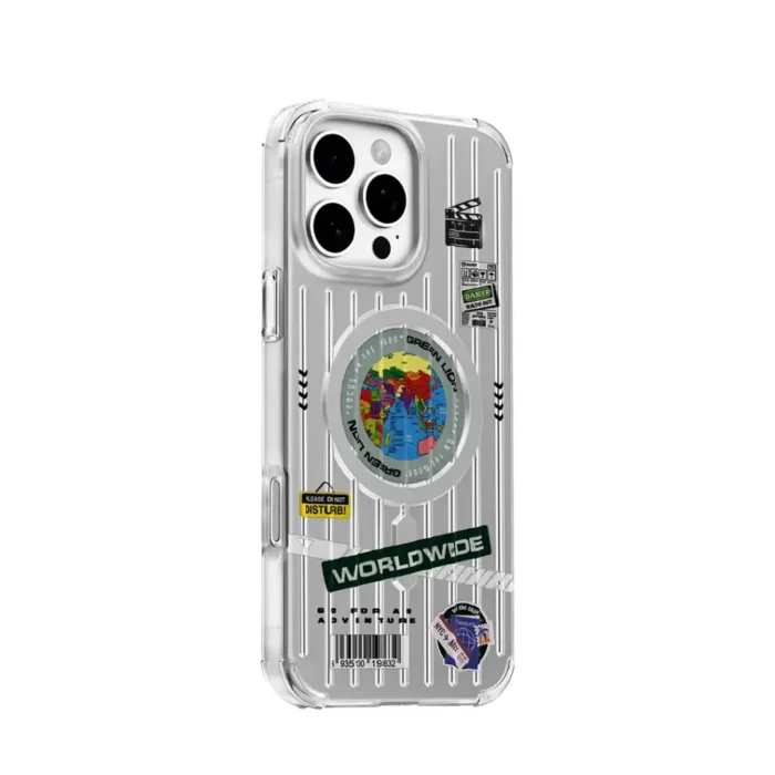 Green Lion Globe MagSafe Case for iPhone 16 Pro Max - Image 3